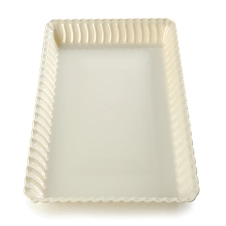 Flairware 9 In. X 13 In. Bone Serving Tray